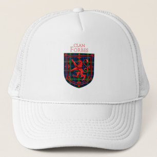 Forbes Tartan Scottish Plaid Lion Rampant Trucker Hat