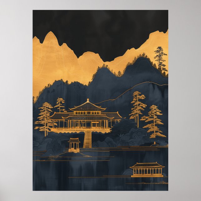 Forbidden City Asian Art Poster (Front)