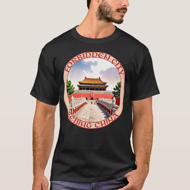 Forbidden City Beijing China T-Shirt (Front)