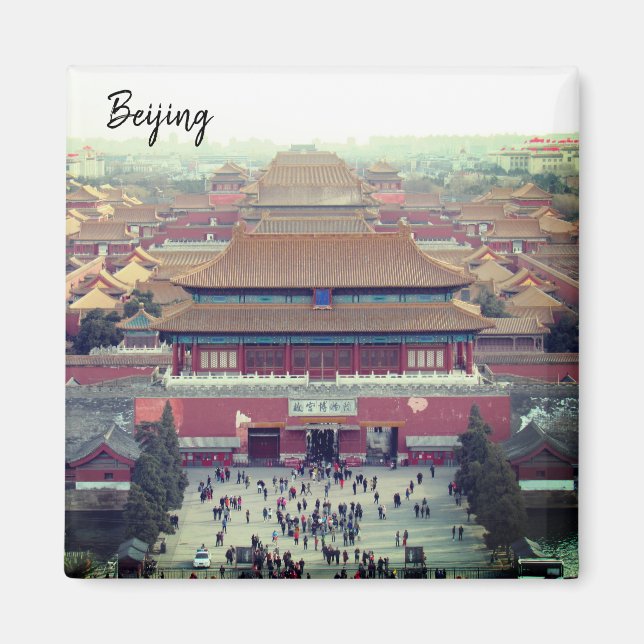 forbidden city beijing magnet (Front)