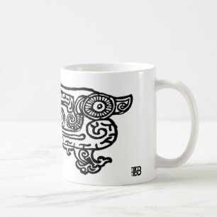 Forbidden City Dragon 11oz mug