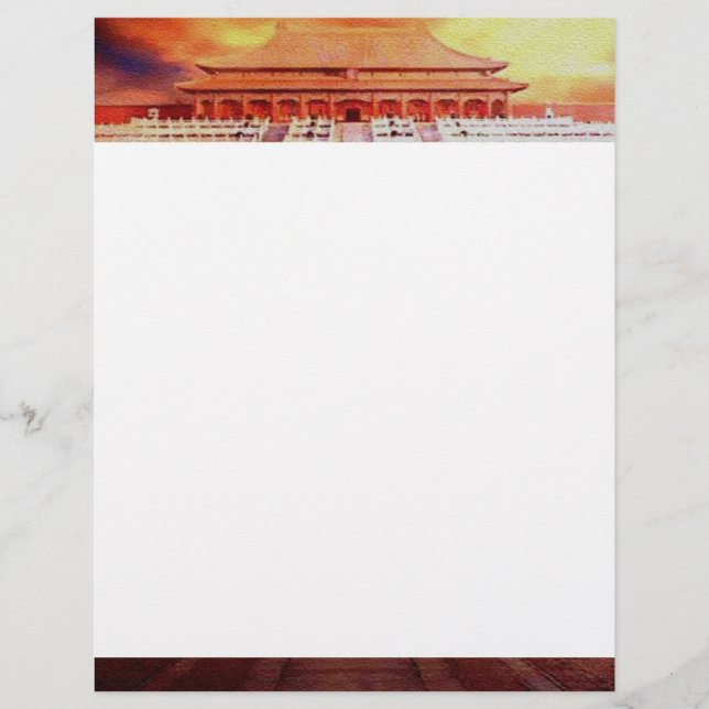 Forbidden City Letterhead (Front)