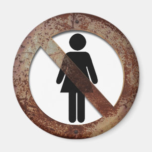 Forbidden for women magnet