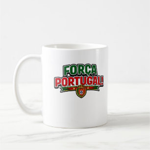 FORÇA PORTUGAL 🇵🇹   Portugal Pride Footb Coffee Mug