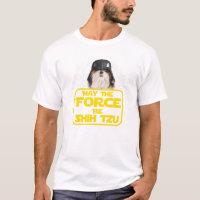 Force be Shih Tzu Dog Lover Sci fi Nerds T shirt