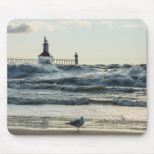 Force Behind Beauty Mouse Mat (Front)