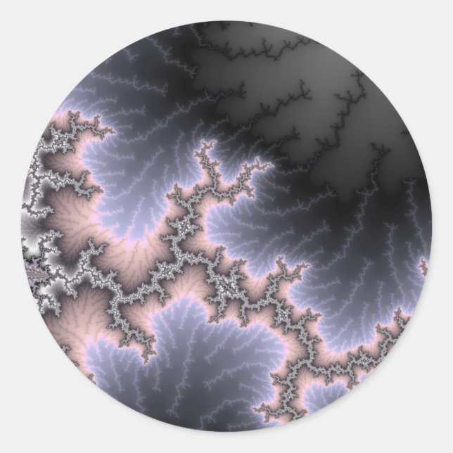 Force Lightning Classic Round Sticker (Front)