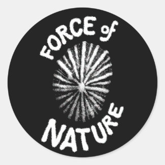 Force of Nature logo stickers