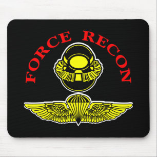 Force Recon Diver Jumpblack Mouse Mat