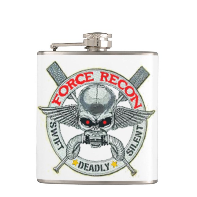 FORCE RECON HIP FLASK (Front)