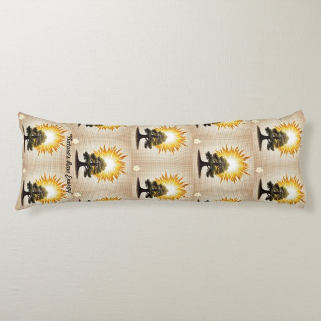 "Forceful Nature" Body Cushion (Front)