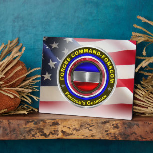 Forces Command FORSCOM Plaque