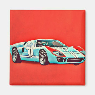 Ford GT40 Magnet