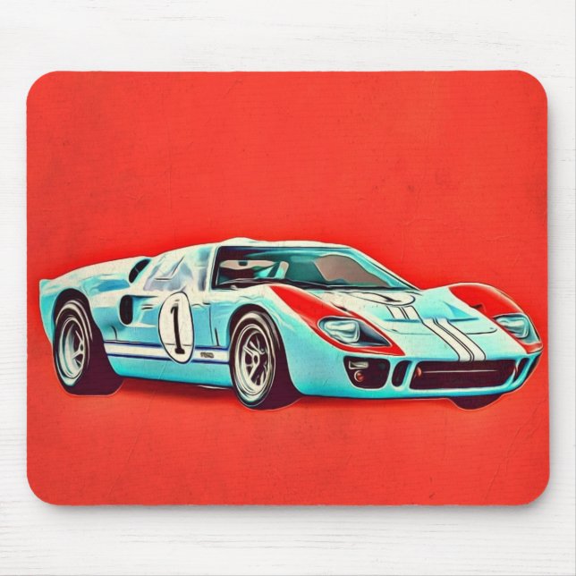 Ford GT40 Mouse Mat (Front)
