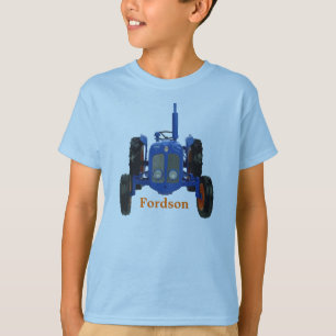 Fordson Tractor Classic Vintage Hiking Duck T-Shirt