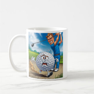 Fore! The Great Golf Ball Escape Coffee Mug