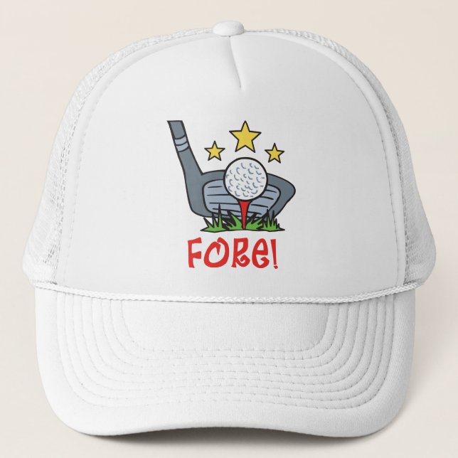Fore! Trucker Hat (Front)