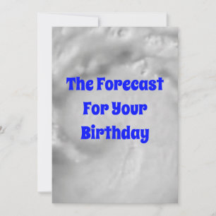 Forecast Birthday Card