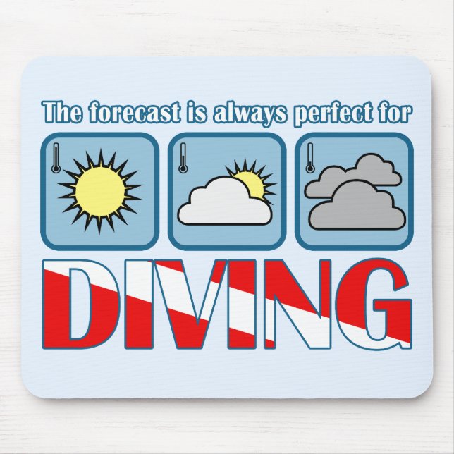 Forecast for Diving Mouse Mat (Front)
