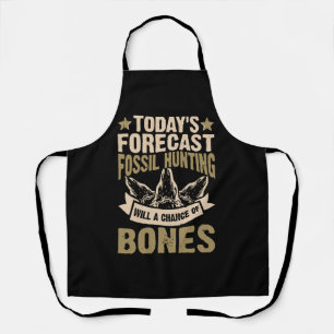 Forecast Fossil Hunting Will A Chance Of Bones Apron