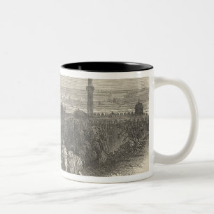 Foreign Corn Ports, Alexandria Two-Tone Coffee Mug