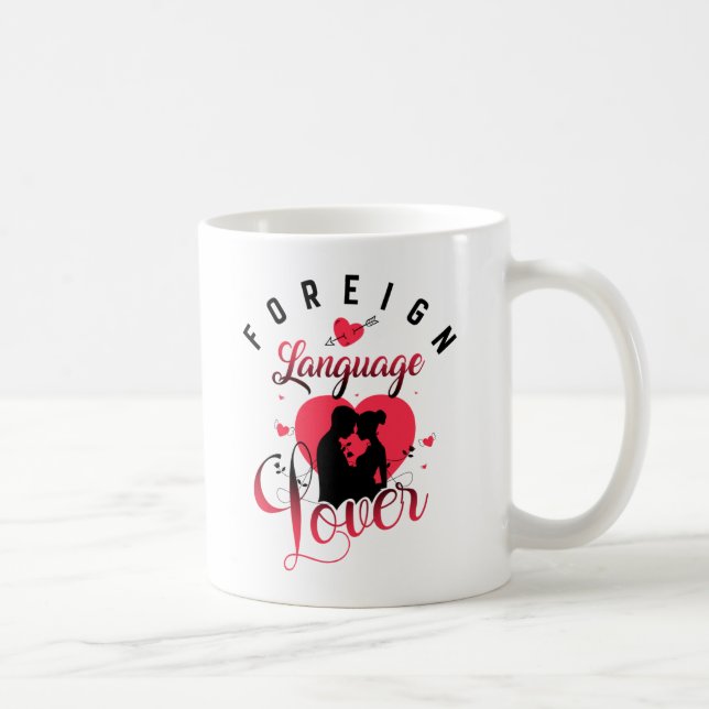 Foreign Language Lover Coffee Mug (Right)