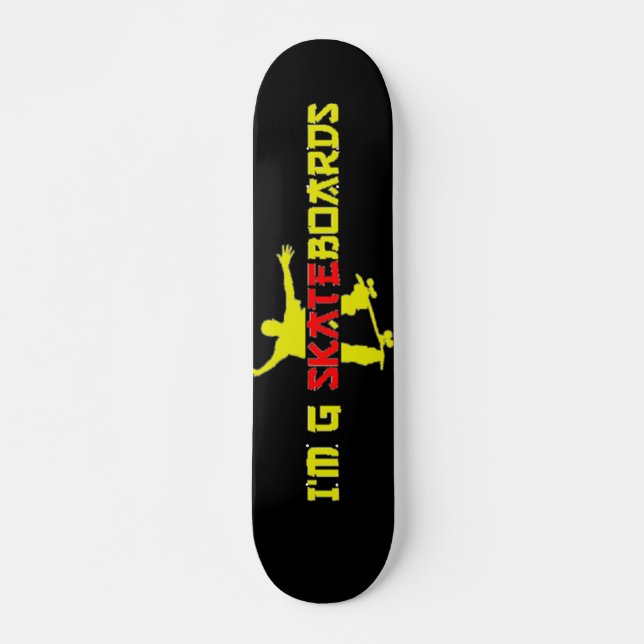 Foreign Style Font Skateboard #2 (Front)