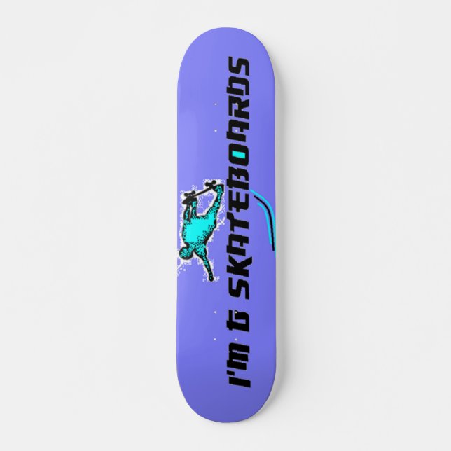 Foreign Style Font Skateboard #3 (Front)
