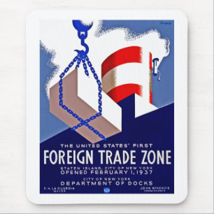 Foreign Trade Zone Mouse Mat