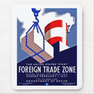 Foreign Trade Zone Mouse Mat