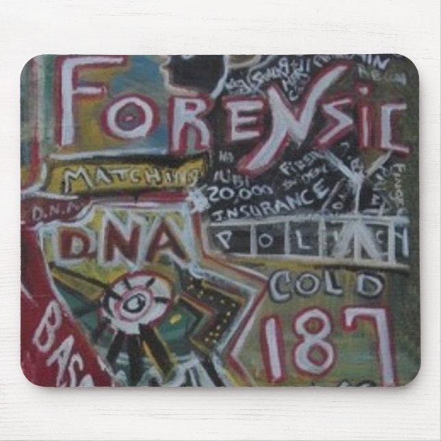 FORENSIC 187 MOUSE MAT (Front)