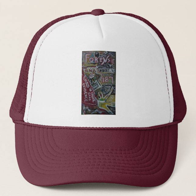 FORENSIC 187 TRUCKER HAT (Front)