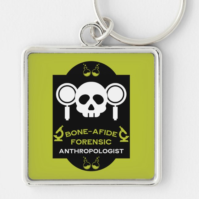 Forensic Anthropologist Key Ring (Front)