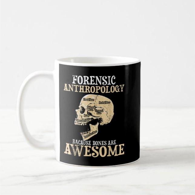 Forensic Anthropology - Cultural Anthropologist Fo Coffee Mug (Left)