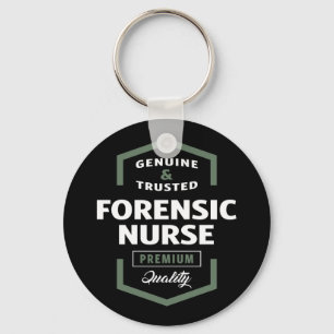 Forensic Nurse Logo Gift Ideas Key Ring