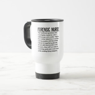 Forensic nurse travel mug