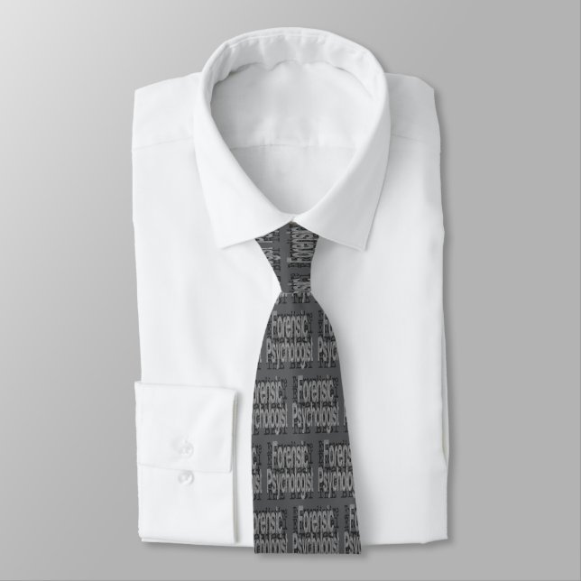 Forensic Psychologist Extraordinaire Tie (Tied)