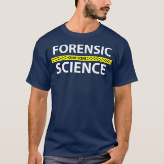 Forensic Science Crime Scene Tape T-Shirt