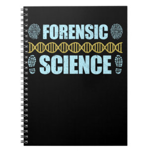 Forensic Science Criminology Detective DNA Notebook