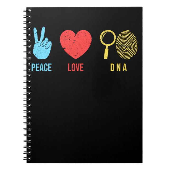 Forensic Science Criminology Forensics Scientists Notebook (Front)