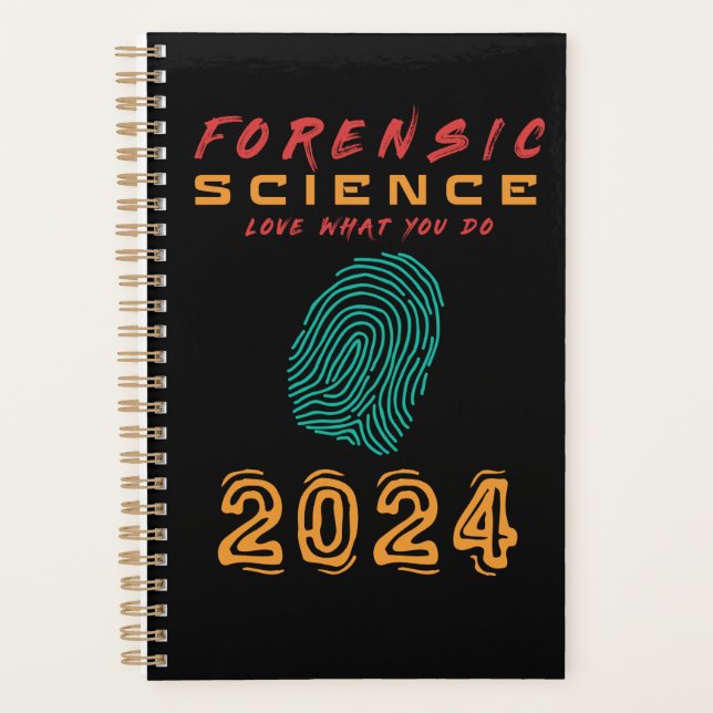 FORENSIC SCIENCE LOVE WHAT YOU DO- #lablife Custom Planner (Front)