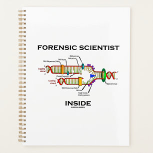 Forensic Scientist Inside DNA Replication Humour Planner