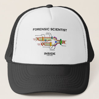 Forensic Scientist Inside (DNA Replication) Trucker Hat