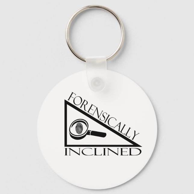 Forensically Inclined Key Ring (Front)