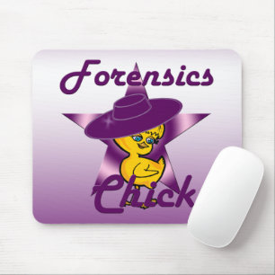 Forensics Chick #9 Mouse Mat