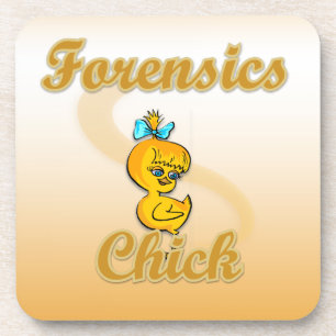 Forensics Chick Coaster