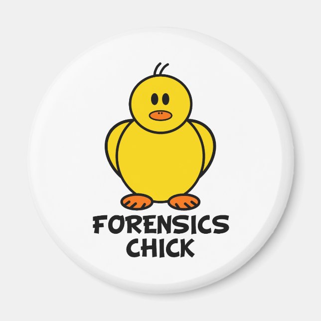 Forensics Chick Magnet (Front)