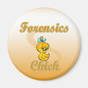 Forensics Chick  Magnet