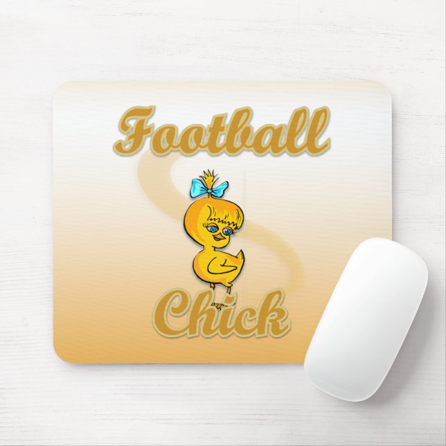 Forensics Chick  Mouse Mat (With Mouse)
