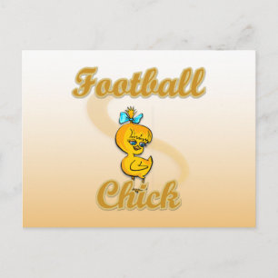Forensics Chick Postcard